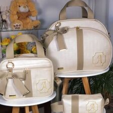 Bolsa de Bebê Luxo, Frasqueira e Estojo Box em Colorado
